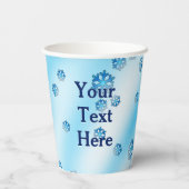 Duitse Nutkraker Papieren Bekers (Achterkant)