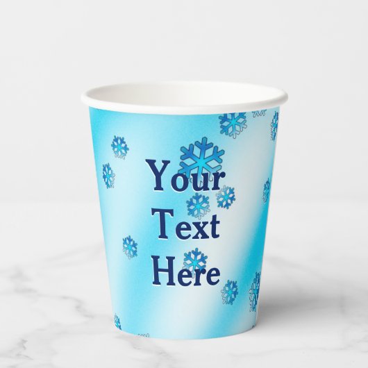 Duitse Nutkraker Papieren Bekers (Achterkant)