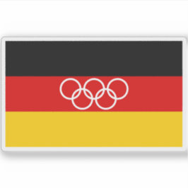 Duitse olympische vlag (1959-1968) sticker