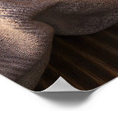 Duitse oogst: druiven in mand met Federweißer Poster (Hoek)