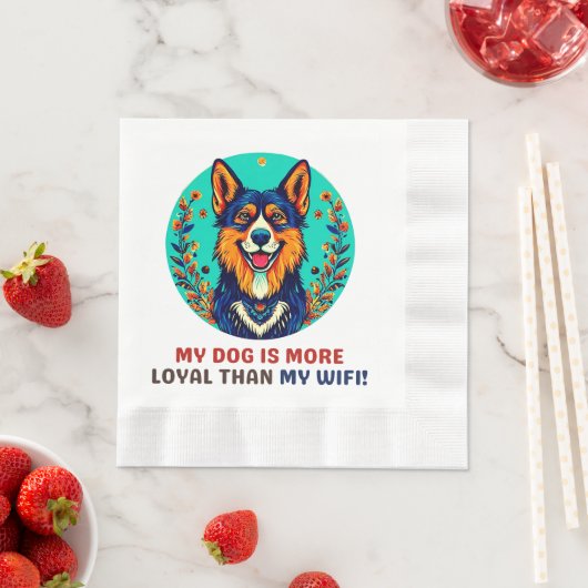 Duitse opvanghond servet (Insitu)