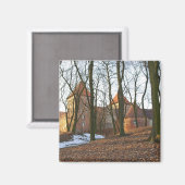 Duitse Orde kasteel Neidenburg - Magneet (Voorkant / Achterkant)
