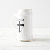 Duitse Orde (Ordenstaat) wapen Bierpul (Voorkant links)