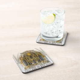 Duitse orgel coaster drankjes onderzetter