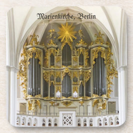 Duitse orgel coaster drankjes onderzetter