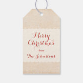  Duitse ouderwetse Kerstman Kerstmis Cadeaulabel (Achterkant)