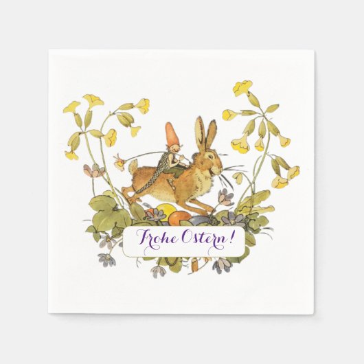  Duitse Pasen Servet (Voorkant)