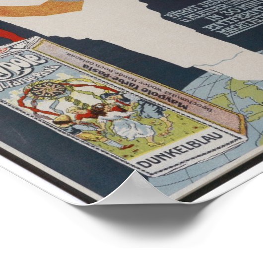 Duitse pasteitjes Poster (Hoek)