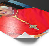 Duitse paus Benedictus Foto Afdruk (Hoek)