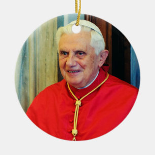 Duitse paus Benedictus Keramisch Ornament