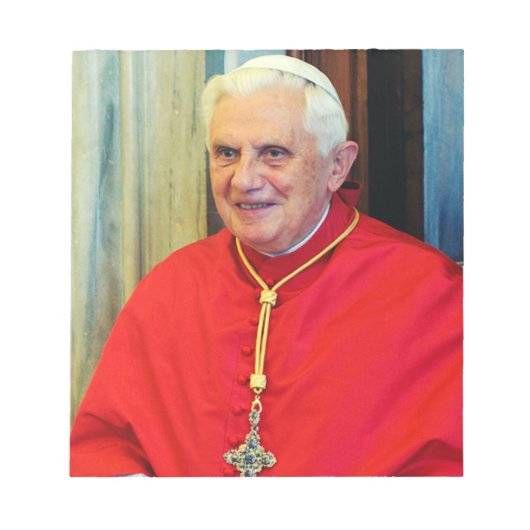 Duitse Paus Benedictus Notitieblok (Voorkant)