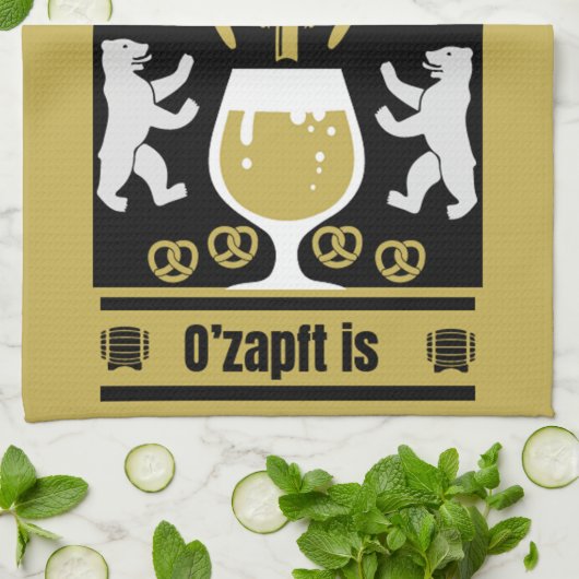 Duitse Pilsner Beer Drinkers Theedoek (Gevouwen)