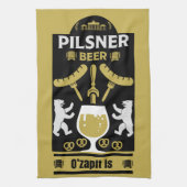 Duitse Pilsner Beer Drinkers Theedoek (Verticaal)