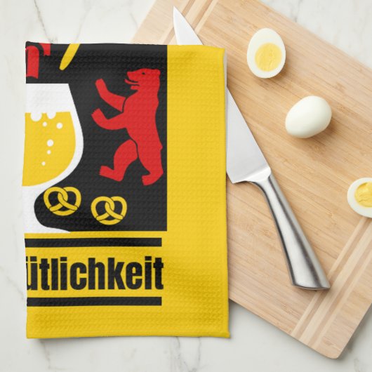 Duitse Pilsner Beer Drinkers Theedoek (Quarter Fold)