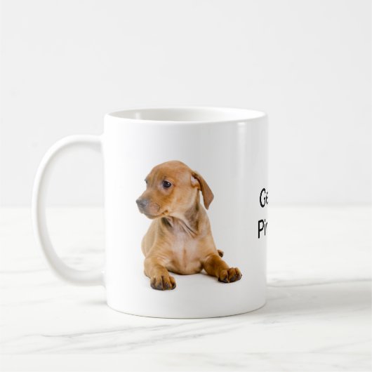 Duitse Pinscher Fan Mok #2 (Links)