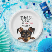 Duitse Pinscher Papieren Bordje (Feest)