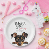 Duitse Pinscher Papieren Bordje (Feest)