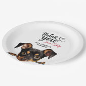 Duitse Pinscher Papieren Bordje (Gekanteld)