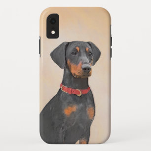 Duitse Pinscher Schilderij Originele Dierenkunst Case-Mate iPhone Case