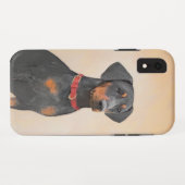 Duitse Pinscher Schilderij Originele Dierenkunst Case-Mate iPhone Case (Achterkant (horizontaal))