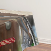 Duitse Pinscher Vakantie Bakken: Feestelijke Kerst Tafelkleed (Voorbeeld)