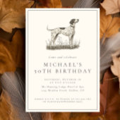 Duitse Pointer Hond Jacht Volwassen Verjaardagsfee Kaart