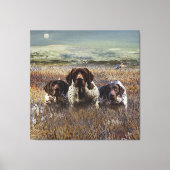 Duitse pointers canvas afdruk (Voorkant)