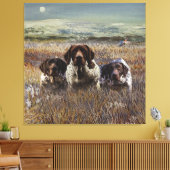Duitse pointers  canvas afdruk (Insitu (Woonkamer))