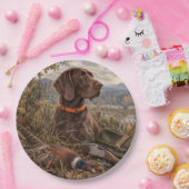 Duitse pointers papieren bordje (Feest)