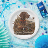 Duitse pointers papieren bordje (Feest)