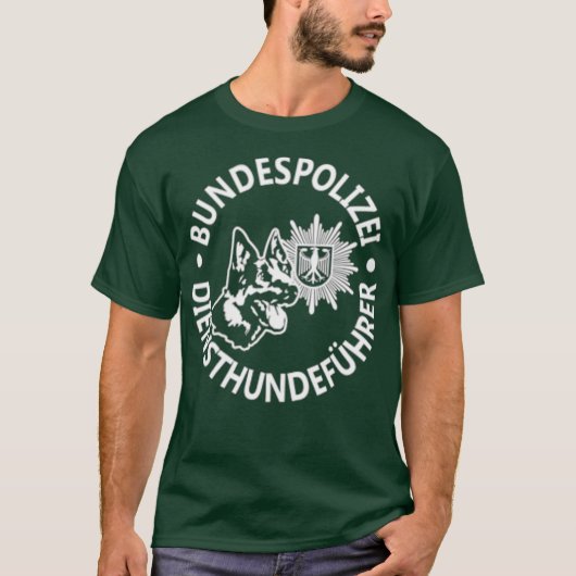 Duitse politie Bundespolizei T-shirt (Voorkant)