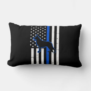 Duitse politie Shepherd Dog K9 Patriotic Kussen