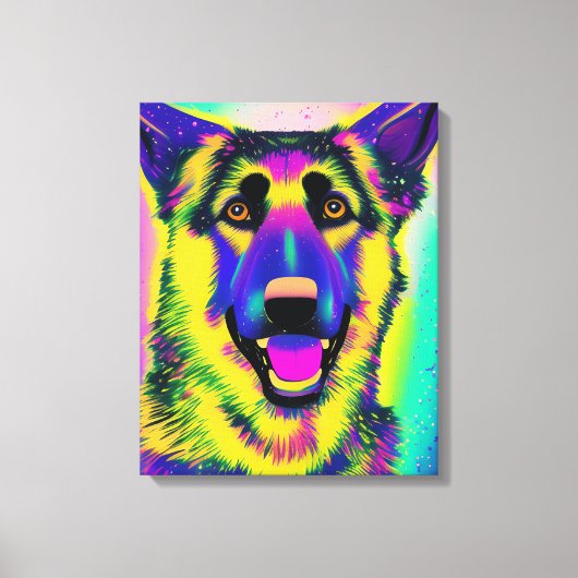 Duitse Pop-kunst Canvas Afdruk (Voorkant)