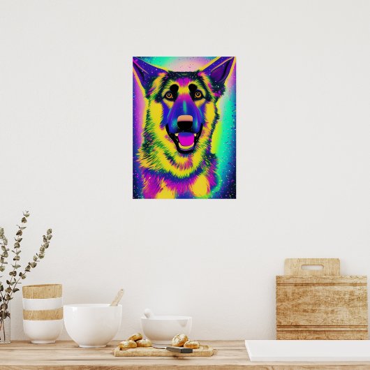 Duitse Pop-kunst Poster (Keuken)