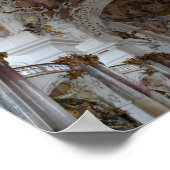 duitse poster van barokkathedraal (Hoek)