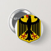 Duitse Pride Pin Ronde Button 5,7 Cm (Voorkant /achterkant)