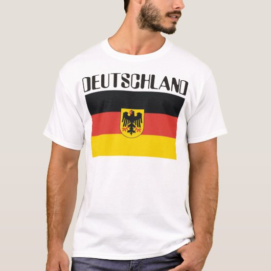 Duitse producten en Design! T-shirt (Voorkant)