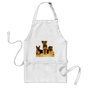 Duitse puppies apron standaard schort