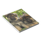 Duitse Puppies van schapen Notitieblok (Schuin)