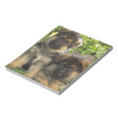 Duitse Puppies van schapen Notitieblok (Linkerzijde)
