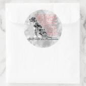 Duitse Quote Great Dane Sticker (Tas)