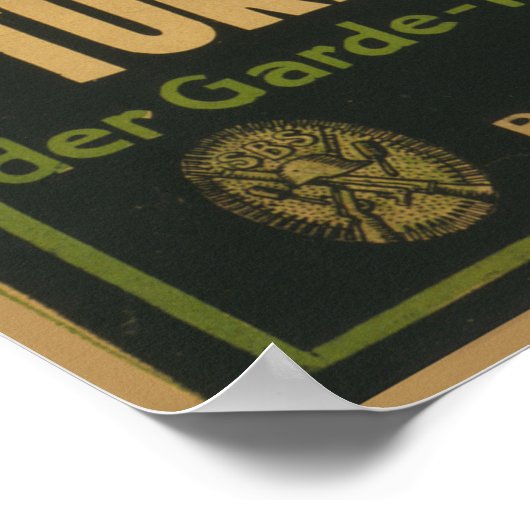 Duitse Recruitment Sturmbatallion Schmidt poster (Hoek)