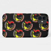 Duitse reuzen zwart rood goud Case-Mate iPhone case (Achterkant (horizontaal))