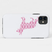 Duitse ribberen herderroze kanker Case-Mate iPhone case (Achterkant (horizontaal))