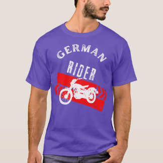 Duitse Rijder Motorfiets  Biker 1 T-shirt