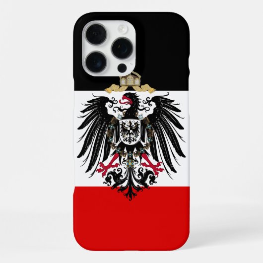 Duitse Rijk iPhone Hoesje (Achterkant)