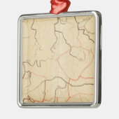 Duitse rivieren 2 metalen ornament (Links)