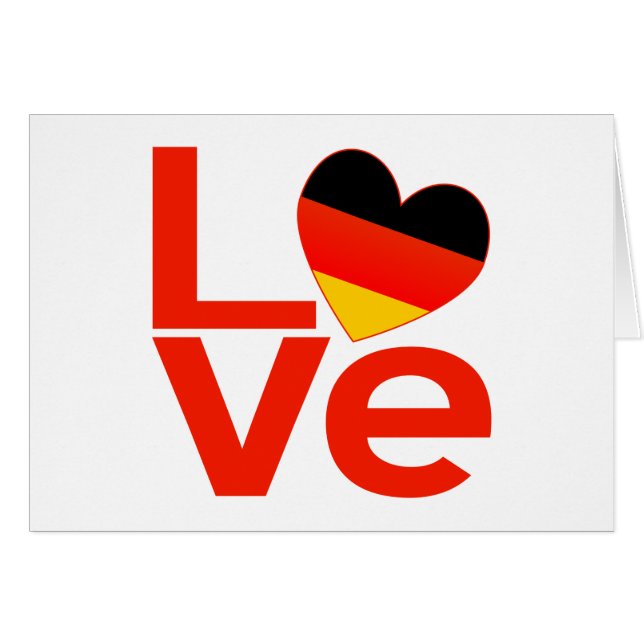 Duitse Rode Liefde (Voorkant Horizontaal)