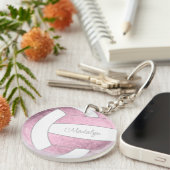 duitse roze douanenaam volleybalspelergiften sleutelhanger (Voorkant Rechts)