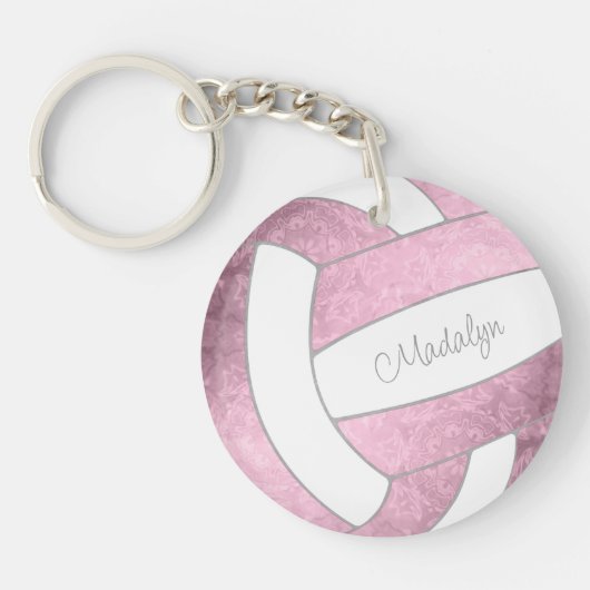duitse roze douanenaam volleybalspelergiften sleutelhanger (Voorkant)